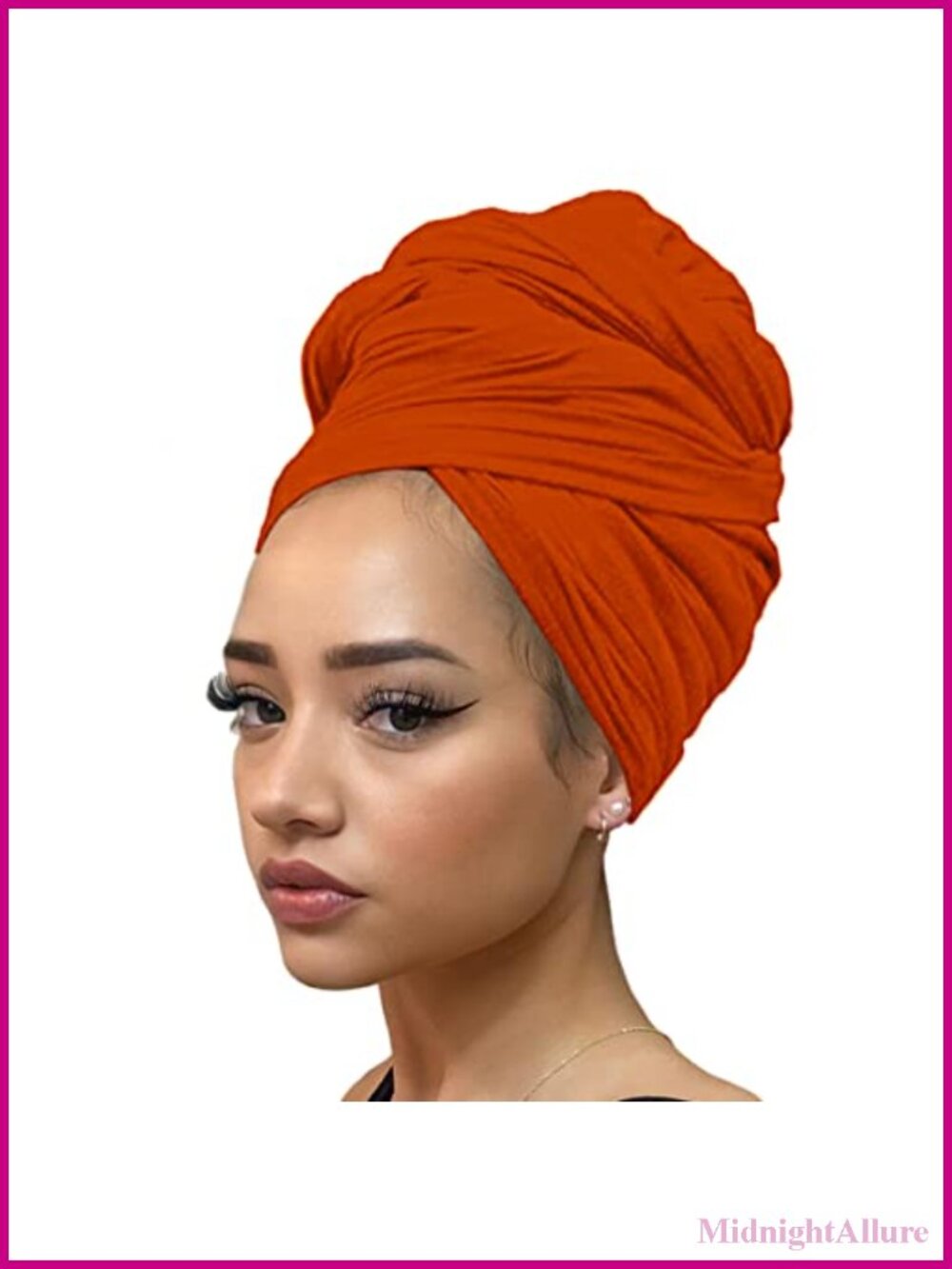 Stretch Jersey Head Wrap Turban Scarf for Women One Size Extra Long Breathable